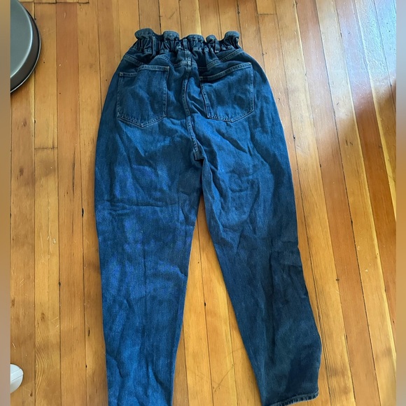 Pacsun Seabreak Paperbag Waist Mom Jeans, size M - Picture 3 of 6